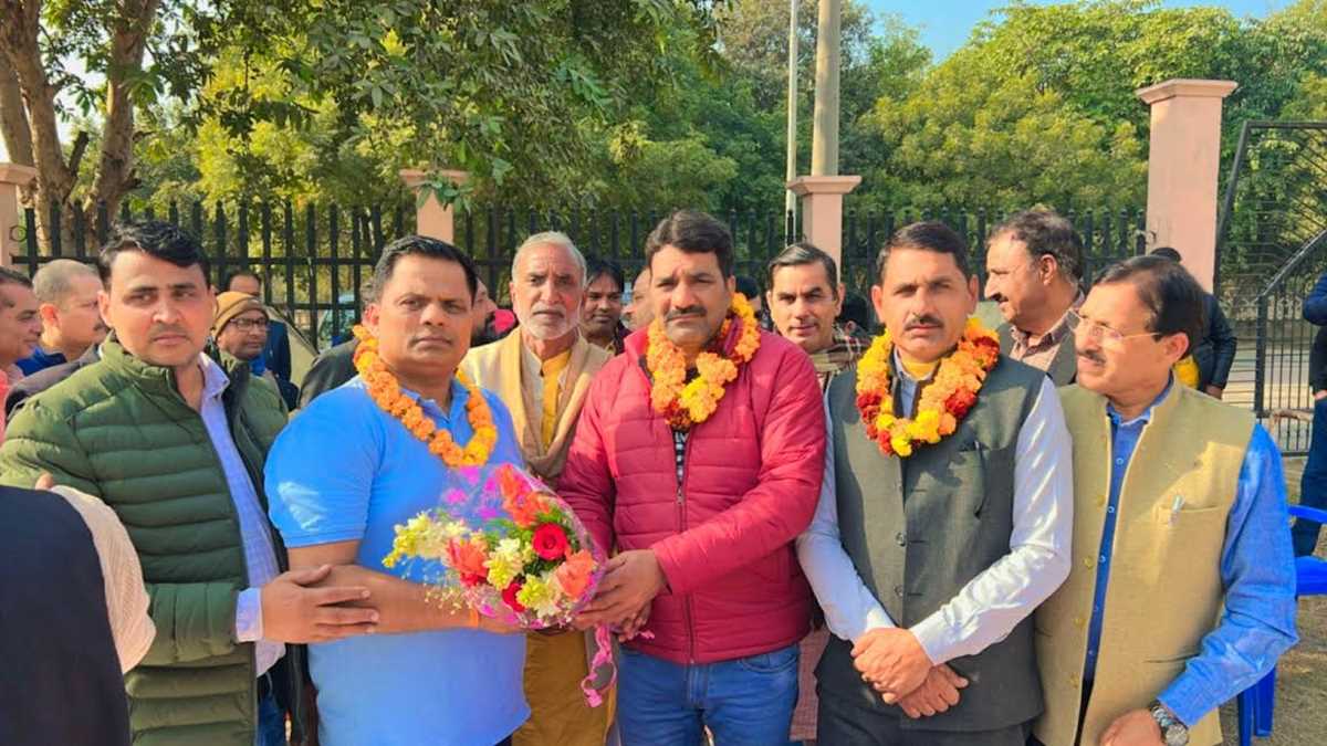 मनोज भाटी बोड़ाकी को सर्व सम्मति से चुना गया गामा-एक आरडब्ल्यूए का अध्यक्ष